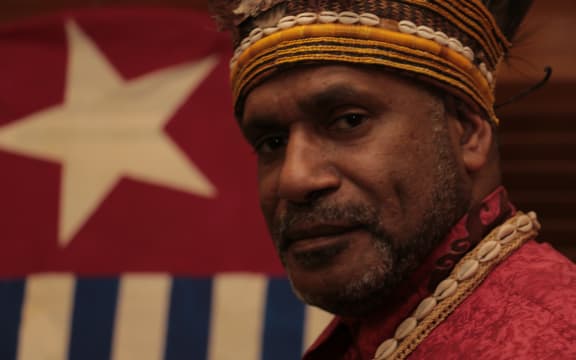 West Papuan independence leader Benny Wenda.
