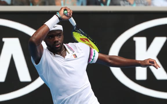 Frances Tiafoe of USA