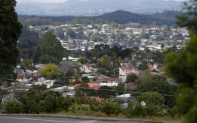 Looking out to a view of houses in Northland. Property owners are due to pay $90 million in rates on Monday.