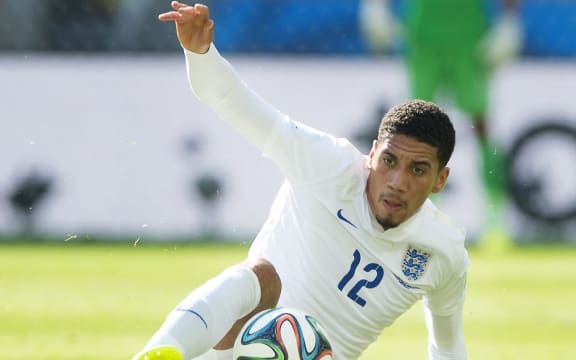 England football player Chris Smalling.