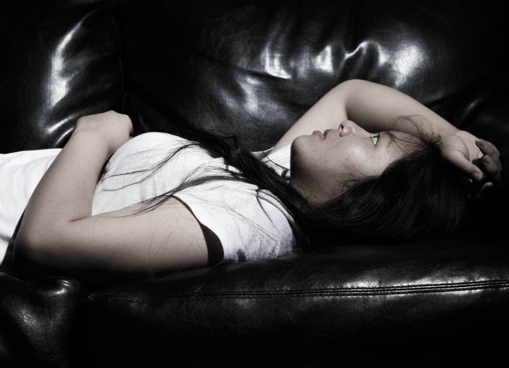 worried woman
