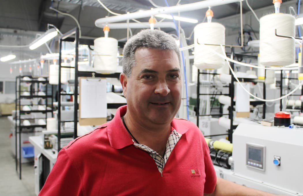 Andy Wynne CEO of The Merino Company Levana Textiles.