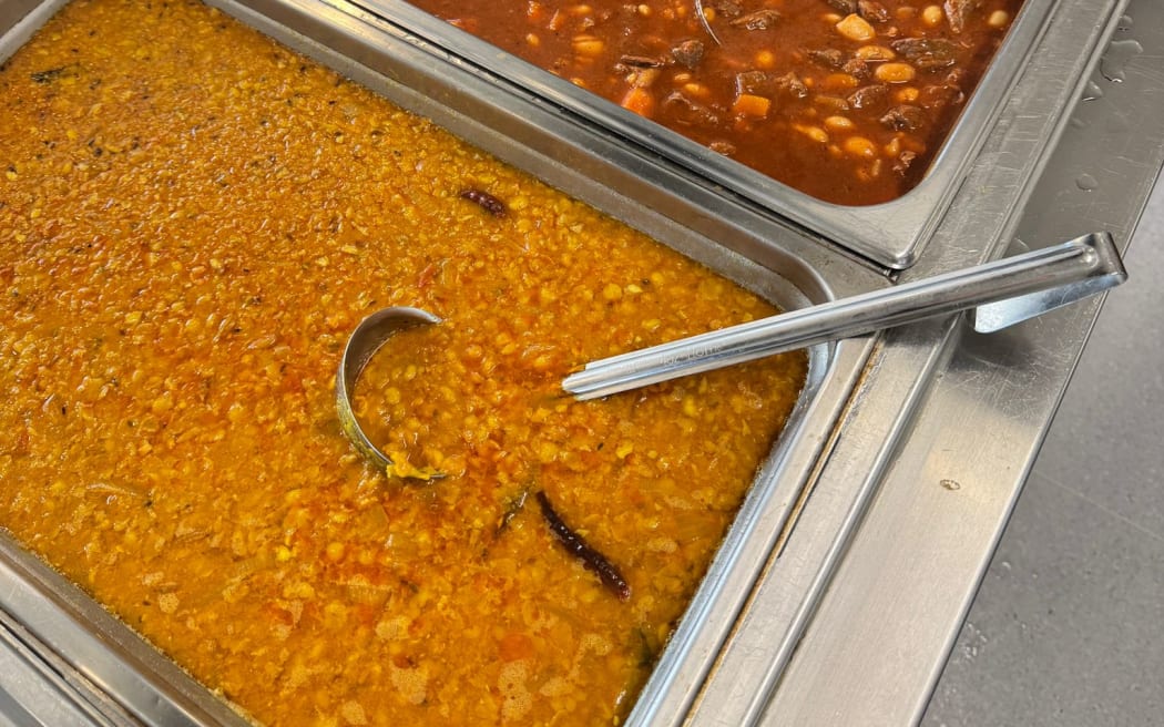 The Mangere Refugee Centre's kitchen staff has provided of their dinner meal during Ramadan, 2025.