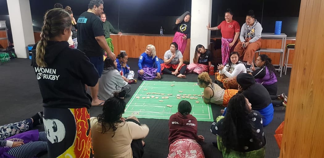 Team camaraderie is key for the Manusina who hope to advance to the final repechage tournament.