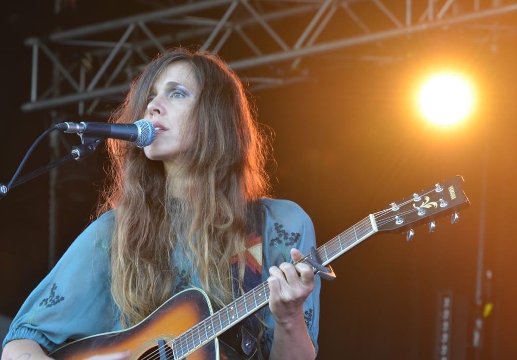 Reb Fountain performing at WOMAD 2020