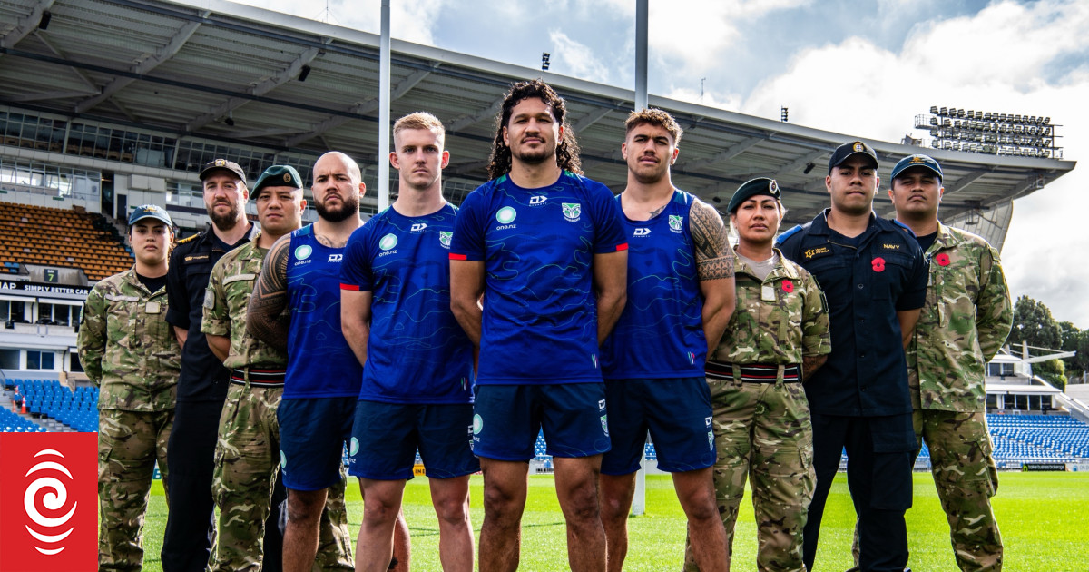 Large Defence Force turnout for Warriors' Anzac Day match - Vimarsana News
