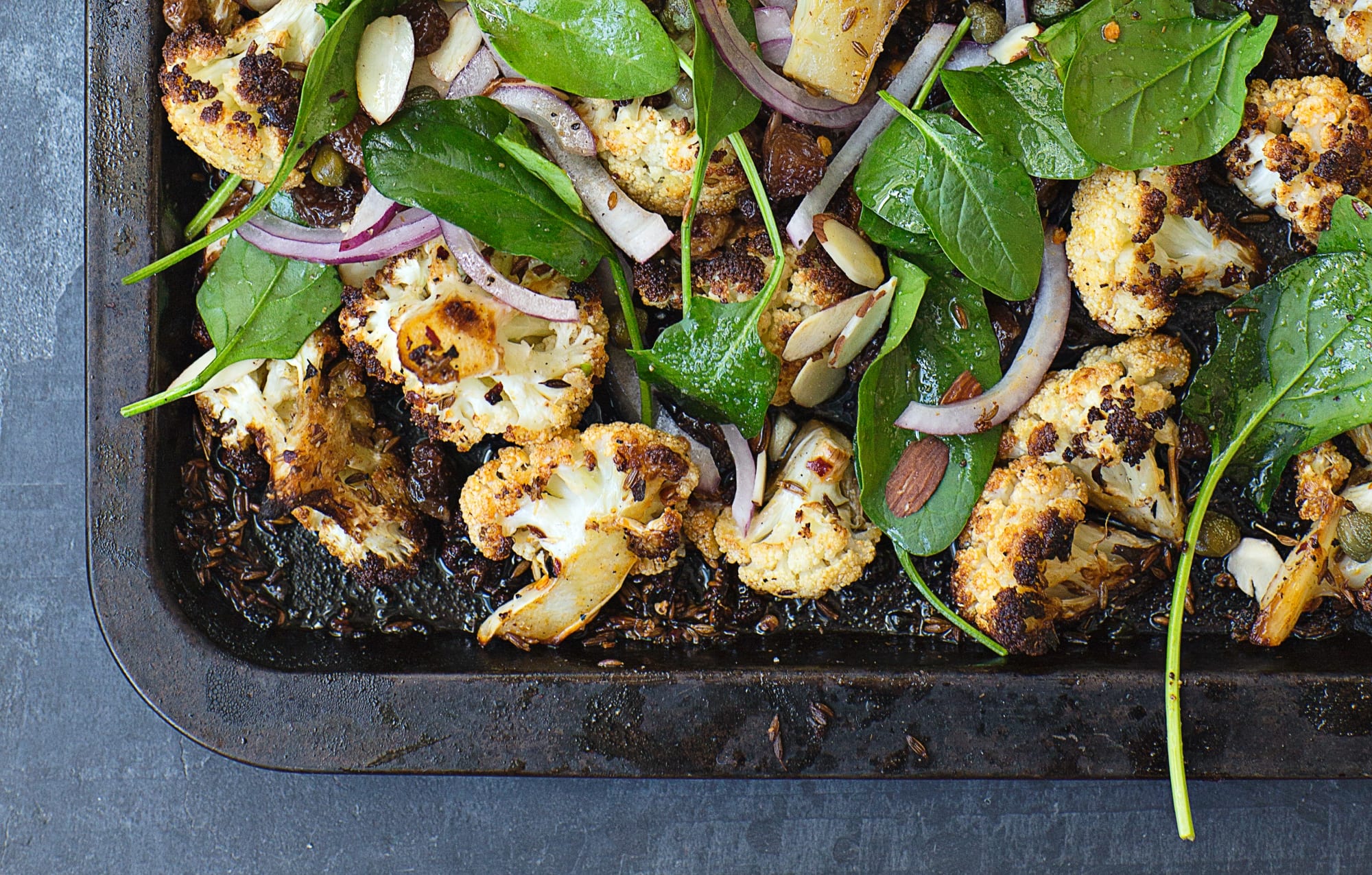 Roasted Cauliflower Salad