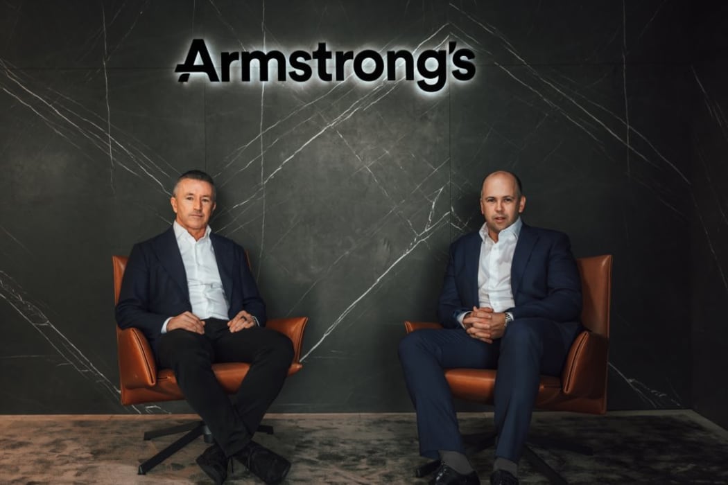 Founder of Armstrong’s – Rick Armstrong, and chief executive Troy Kennedy.