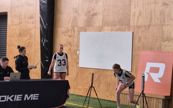 Athletes tested in the sprint category as part of the NZ Rugby's Next Ferns programme.