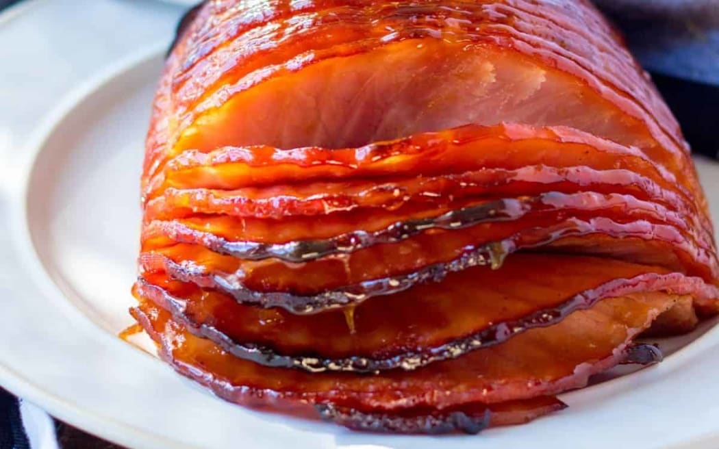 glazed ham