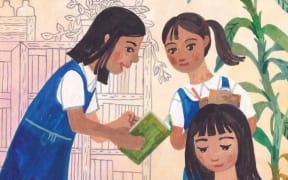 Lupe Va'ai book focuses on a young Samoan girl called Katalina who is concerned about the state of the environment she is living in.