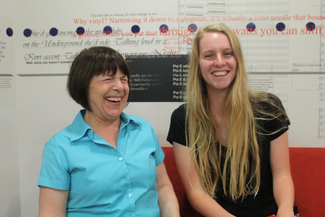 Jan Gaffney and Adena Emanuel
