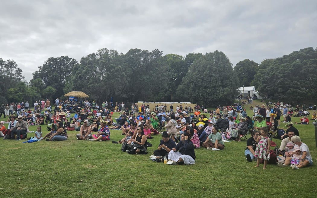 Crowds at the Pasifika Festival at Western Springs in Auckland on 9 March, 2024.