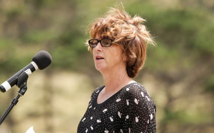 Holocaust Remembrance Day held at Makara Cemetery in Wellington. Dame Susan Devoy was a guest speaker. Raising growing concerns around the influx of hate speech online.