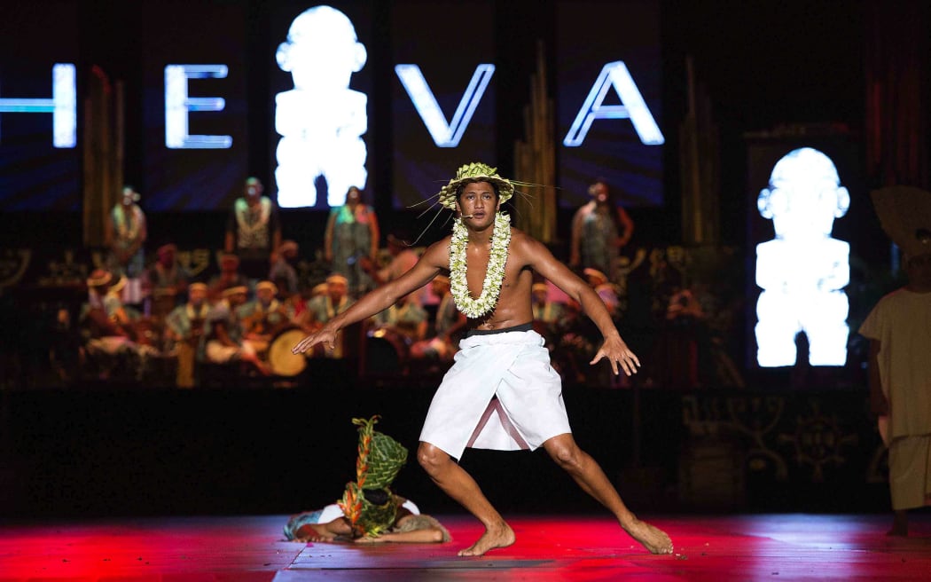 A performer at Heiva I Tahiti, French Polynesia's largest cultural festival.