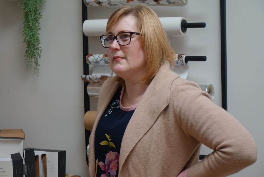 Amy Byers, owner of Hawera gift shop Maple & Wild hopes a new civic centre will be good for business