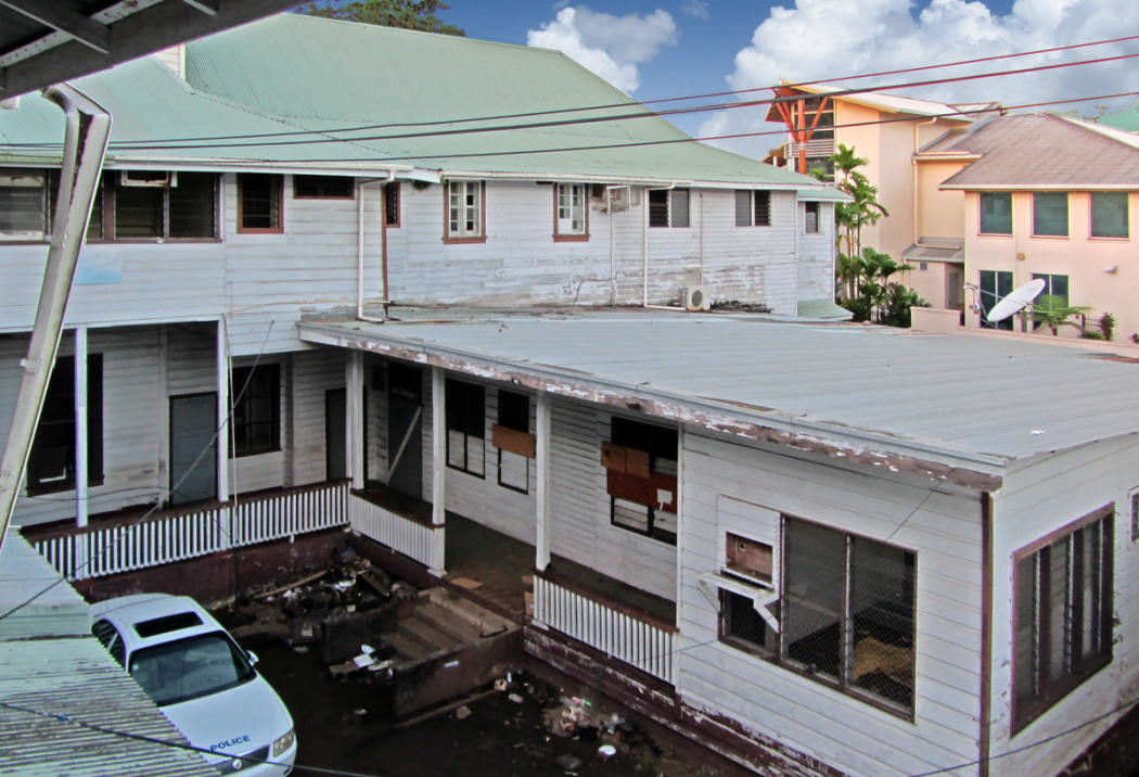 Samoa's old courthouse building