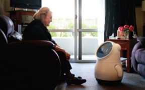 Robot at retirement village