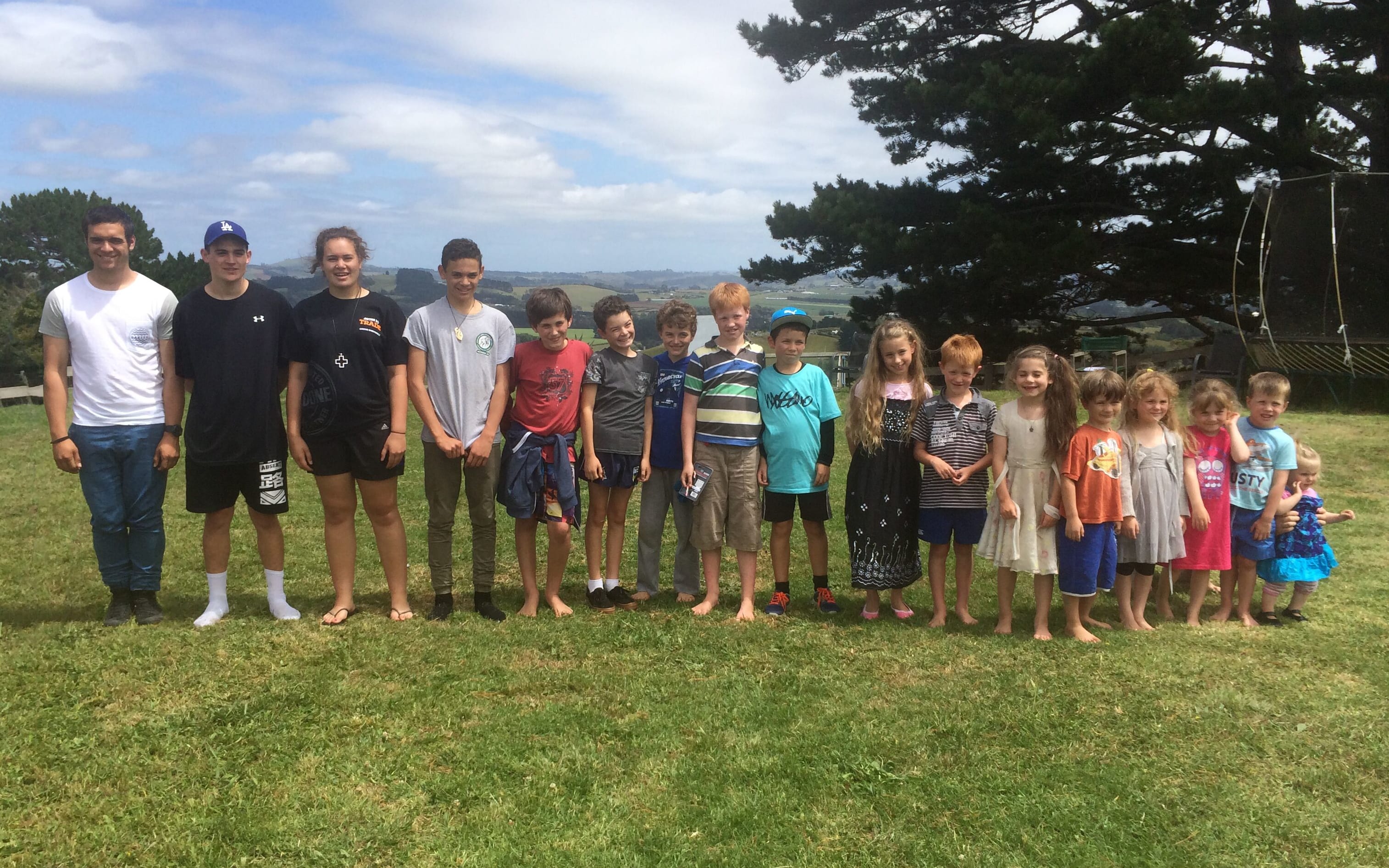 Robyn Pearce's 17 grandchildren
