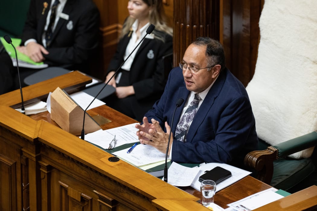 Deputy Speaker Adrian Rurawhe in the chair