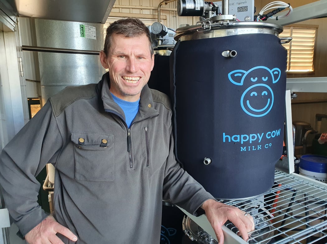 North Waikato dariy farmer Chris Falconer