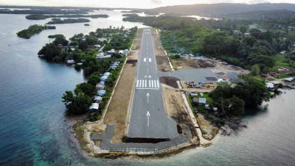 Seghe Airfield upgrades are completed under the Solomon Islands Provincial Airfields project – co-funded by the governments of New Zealand, Australia, and Solomon Islands.