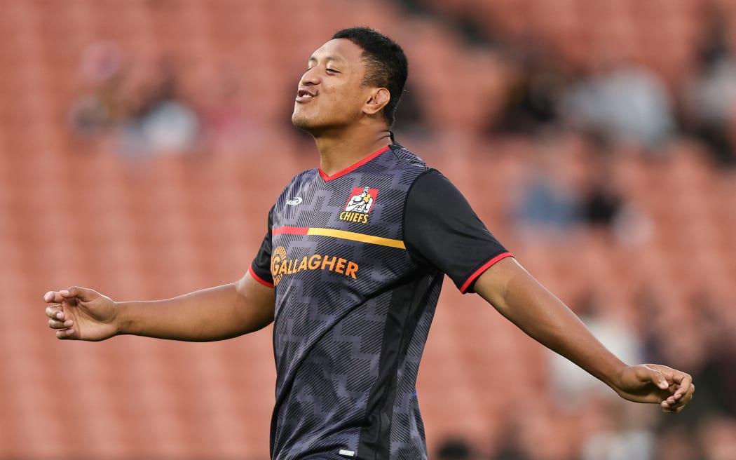 Samipeni Finau of the Chiefs.