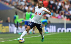 Lucas Moura scored two of Tottenham's three goals.