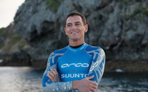 World champion freediver William Trubridge, Orca sponsorship shoot, Great Barrier Island, Auckland, New Zealand.
Photograph Richard Robinson © 2017.
