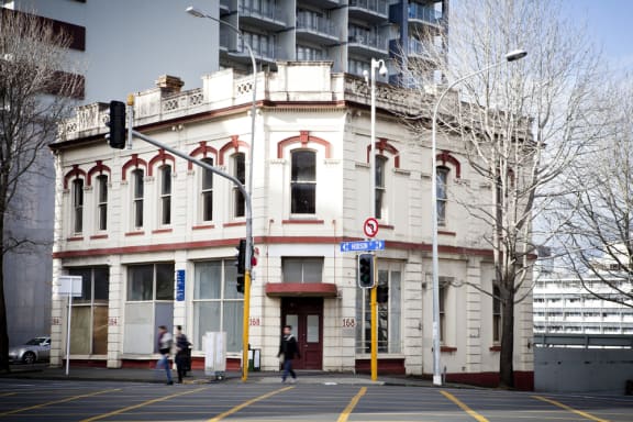 The Wong Doo building on Hobson St.