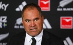 All Blacks head coach Dave Rennie at the squad announcement on Monday 22 June 2026.