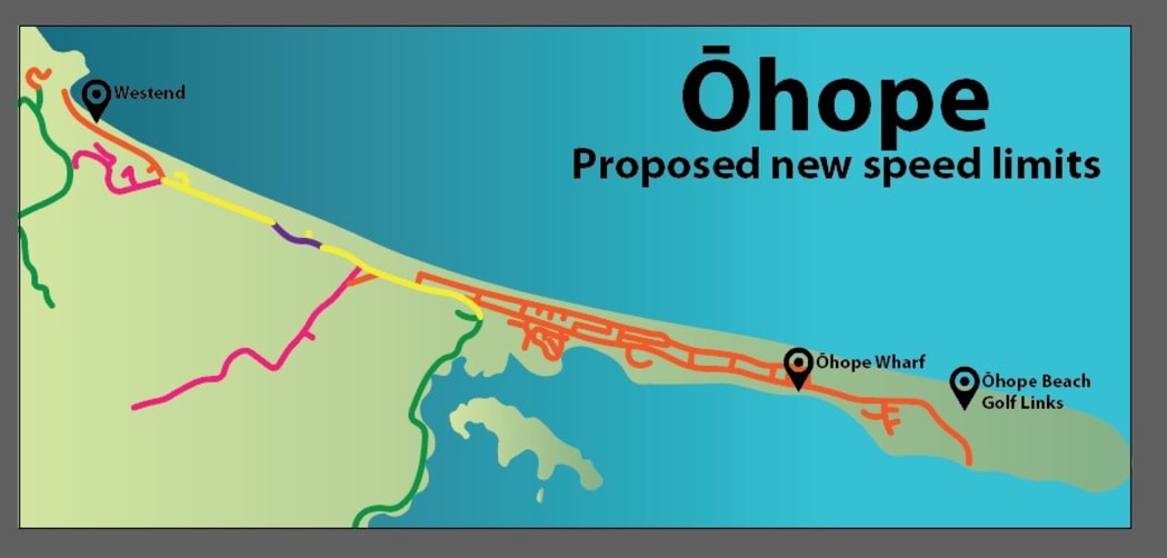 Whakatāne District Council’s proposed Speed Management Plan shows 30kmh speed limits on most streets in the Whakatāne and Ōhope urban areas.