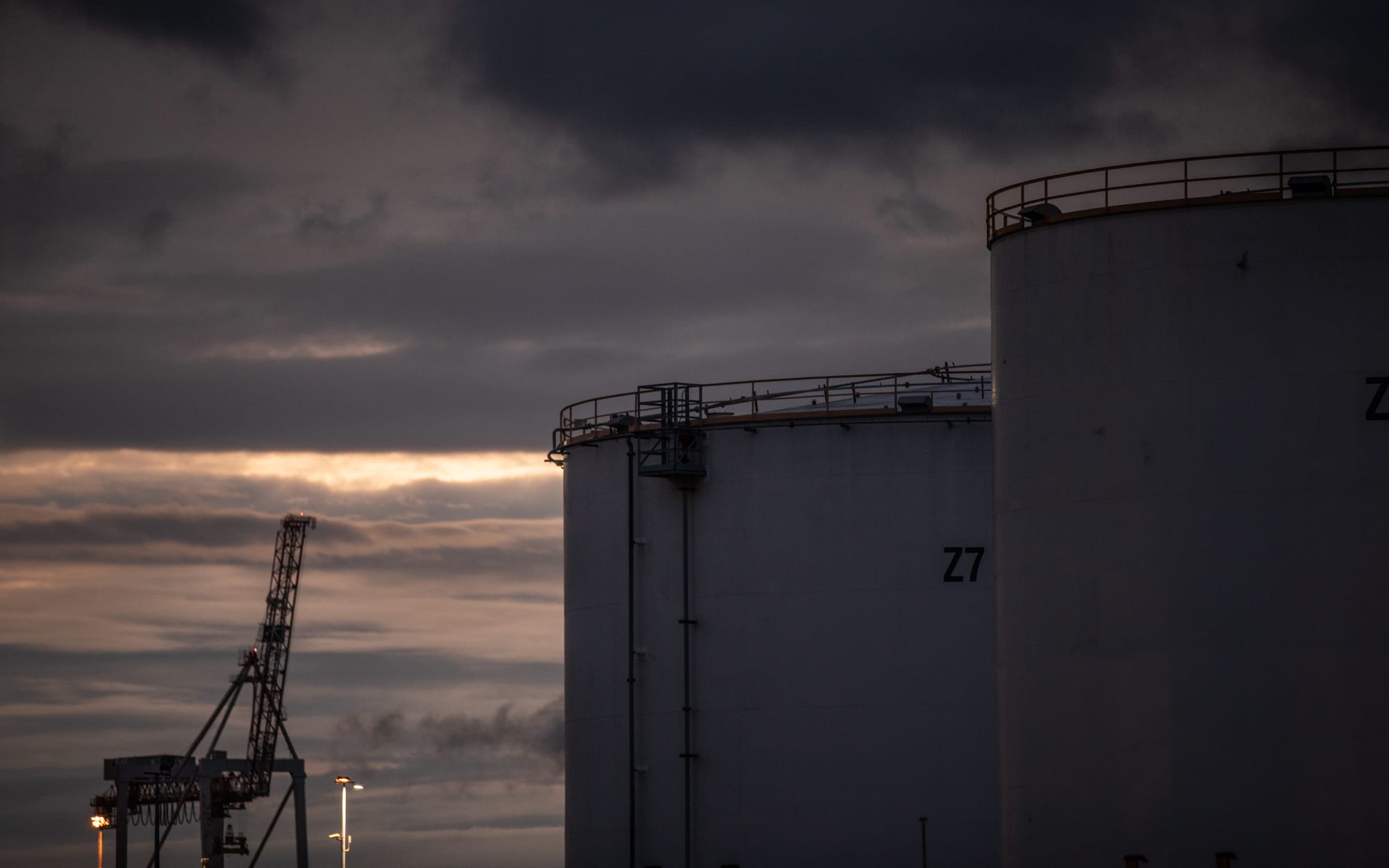 Generic shots of industry in the  Mount Maunganui area