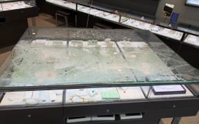 Police said three people were arrested after two cars fled the scene of a robber at a jewellery store in St Luke's Westfield shopping centre, on 7 January, 2025.