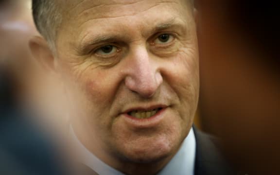 John Key during bridge run 25/08/15