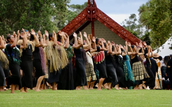 The pōwhiri also saw Māoridom encouraged to get out and vote in this year's election - a timely message as politicians including the Prime Minister are welcomed to Waitangi today.