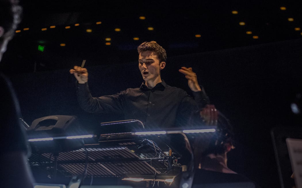 21 year old music director, conductor, composer and pianist Zac Johns