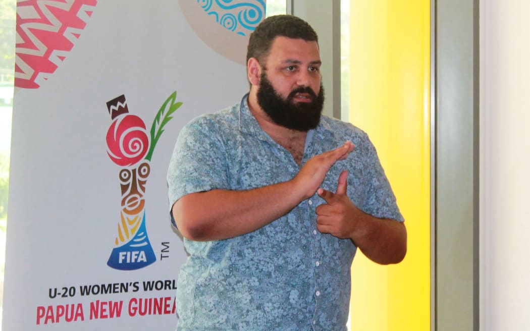 FIFA Under 20 Women's World Cup Local Organising Committee CEO Seamus Marten.