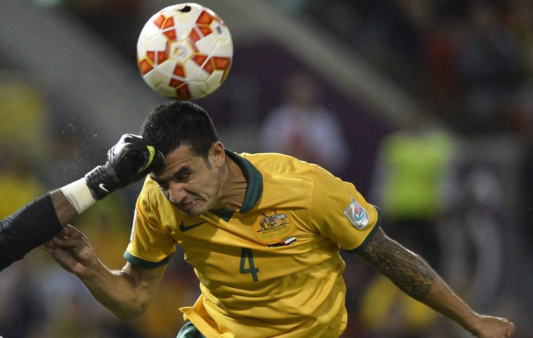 Australia's Tim Cahill in Asian Cup action.