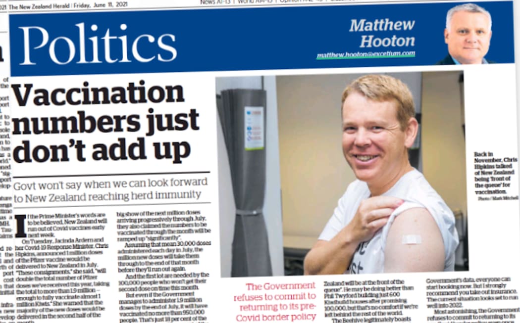 The column in The New Zealand Herald on Friday which raised alarm - and sparked intense fact-checking.