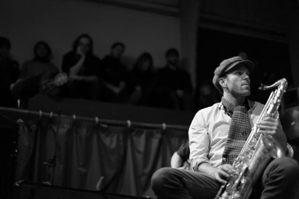 Lucien Johnson onstage