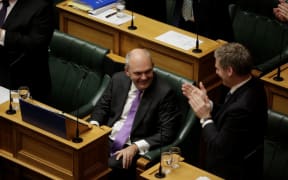 Steven Joyce and Bill English
