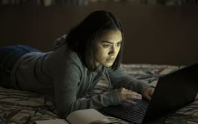 The Night Agent. Luciane Buchanan as Rose Larkin in episode 103 of The Night Agent. Cr. Dan Power/Netflix © 2023