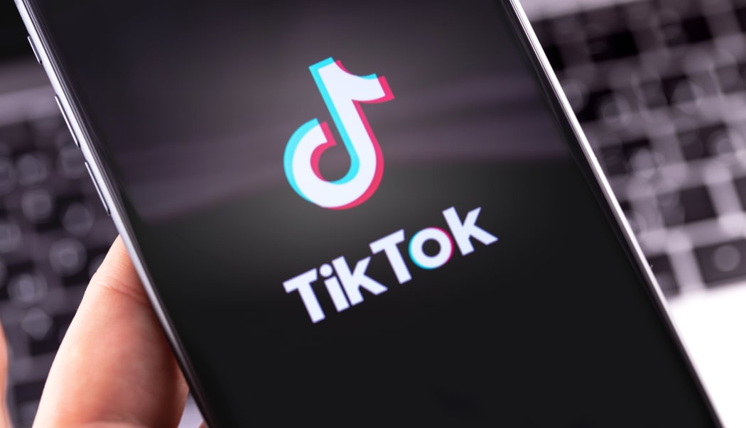 TikTok logo.