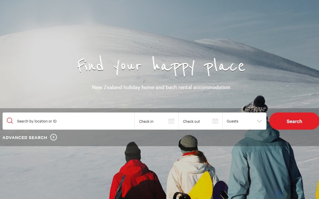 A screenshot of the Bachcare website.