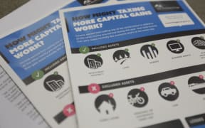 Papers at the release of the Tax Working Group recommendations.