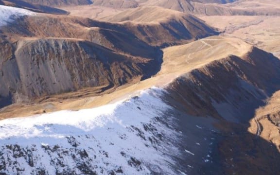 An aerial shot of Lilydale Station in Canterbury, from its sale page on Trade Me Property.