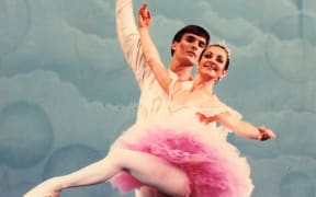 Pauline Tronson and Tim Storey in Tchaikovsky's Nutcracker ballet.