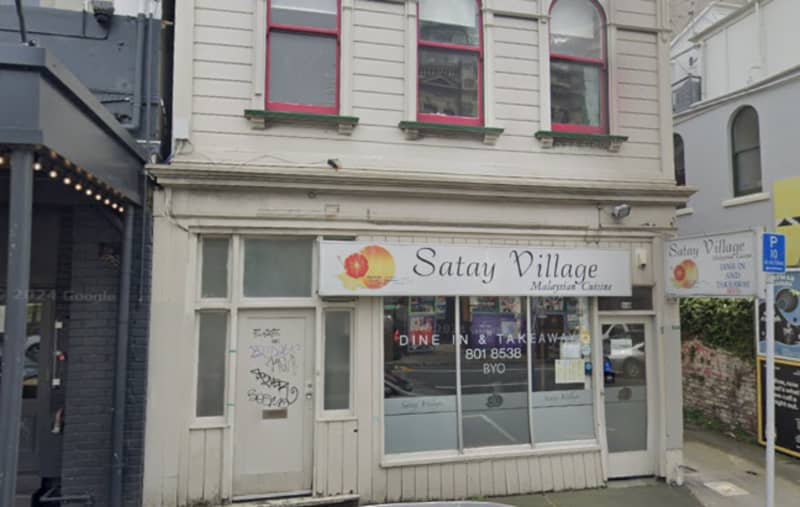 Satay Village on Ghuznee Street, Te Aro, Wellington.