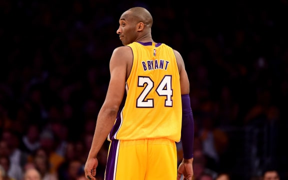 NBA superstar Kobe Bryant.